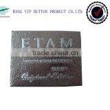 Good Quality Real Leather Jacket Metal Patch