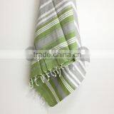 High Quality Turkish Towel - 42 Colours Available - Turkish Bath Beach Hammam Peshtemal - Kikoy Sarong Pestemal Throw thumbnail-1