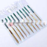 Shanghai 4x160mm 5 Pcs Diamond Needle Files Use Glass