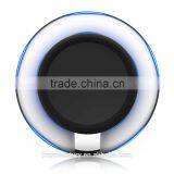 High Quality Black White Round Wireless Charger Charging Pad for Samsung S3 S4 thumbnail-1