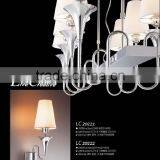 Balkan Style LC20201 8 Light 30" Width One Tier Chandelier From the Suntop Collection thumbnail-3