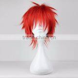 Hot Sale!!Japan Anime Kuroko no Basket Akashi Seijuro Cosplay Fashion Wig Cheap Short Red Synthetic Hair Wigs thumbnail-1