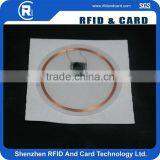 125khz EM4200 ID Card Round Rfid Sticker With Adhesive