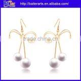 Supplier Fashion 316L Stainless Steel White And Yellow Gold Earrings thumbnail-5