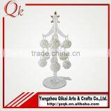 Low Price Handmade Pendants Decorated Clear Glass Christmas Tree