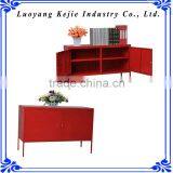 Latest Modern tv Stand Showcase Genuine Leather tv Stand China Factory tv Cabinet Supplier thumbnail-2