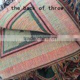 Chinese Customized Design Woven Throw and Blankets, Jacquard Technics, 50*60" Size thumbnail-6