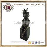 Factory Custom Handicraft Carved Resin Frog thumbnail-1