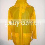 Clear PVC PE Raincoat thumbnail-2