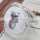 2015 Newly Round Foldable Plastic Travel Mirror,ME108 thumbnail-1