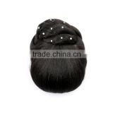 girls hair accessories hair bun for black women-PHB101
