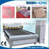 High Technology 1325 Flatbed Cnc CO2 Laser Cutting Hybrid Machine 150w 260w 300w thumbnail-2