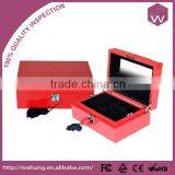 Cosmetic Jewellery Wood Box Glossy Painting Storage Jeweled Box thumbnail-2