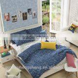 100% Cotton New Designed Most Comfortable Knitted Star Printing 4piece Sheet Set thumbnail-5