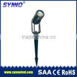 Jiangmen 1w 3w 5w Epistar Black Outdoor Landscape Lighting Mini Led Spike Garden Light With Clear Glass thumbnail-1