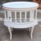Tea Stand - White Painted Antique Reproduction Furniture - Antique Reproduction Furniture thumbnail-1