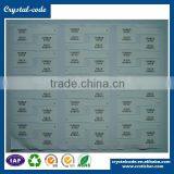 Various Materials Paper Label Printed Hot Melt Label