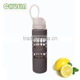 Travel Glass Drink Bottle With Silicone Sleeve and Handle and Competitive Price thumbnail-2