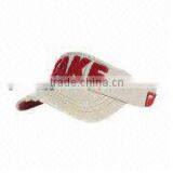 Mens Embroidered Sun Visor Hat