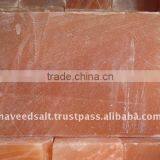 HIMALYAN RED ROCK SALT TILE/CRYSATL SALT BRICK