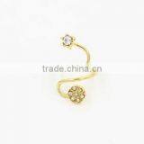 Favorite Retro Texture Black Gem Ring Jellyfish Shape Personality Ring for Lady thumbnail-5