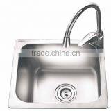 304 Stainless Steel Undermount Single Kitchen Sink thumbnail-3