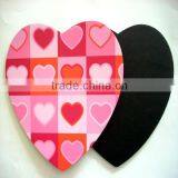 Oem Custom Printed Your Logo Promotion Cheap Eva Mouse Pads, Heart Shape Mouse Pad