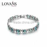 2016 Wholesale Latest Design 925 Silver Lovans Jewelry Stone Bracelet thumbnail-1
