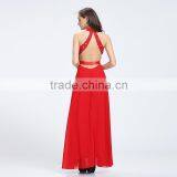 V-1031 Hot Red Chiffon Latest Designs Unique Gorgeous Prom Dress 2016 thumbnail-2