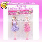 11.5" Solid Body Beautiful Bendable Doll 2 Models thumbnail-3