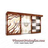 Push-pull Carpet Display Stand/ Triple Carpet Display Stand/rug Display Stand-DT028