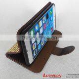 High Quality Diamond Leather Mobile Phone Case for IPhone 6 Phone 6 Plus thumbnail-6