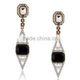 Latest Fashion Trangle Fancy Paerl Stud Earring Women Hanging Earring thumbnail-1