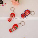 Flip-flop Soft Pvc Keychain Pvc Rubber Key Chain thumbnail-2