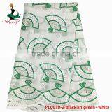 Haniye 2016 Latest High Quality Swiss Cotton Lace Fabric 100% Cotton Polish Lace With Stones/PLC010 thumbnail-2