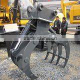 Hitachi Zx360lch Excavator Hydraulic Rotating Grapple Stone Grapple thumbnail-5