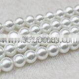 The Importer of 8MM White Color Pearl Round Beads Jewelry Finding