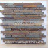Most Popular Europe Product Rusty Stone Mosaic Interior Decoration thumbnail-6