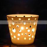 Porcelain Night Lights Candle Holder-40033U thumbnail-1