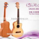 26 Inch Cutaway Spruce+zebrawood Ukulele(UK220-26C) thumbnail-1