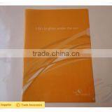 Hard Plastic L Shape File Folder for Office/school