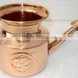 Best No 1 OM YOGA Copper Ayurveda Jal Neti Pot Nasal Irrigation