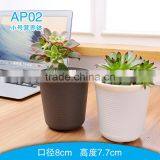 Cheap Plastic Flower Pot With Tray thumbnail-1