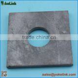 4''X4'' Stamped Square Hole Washer thumbnail-1