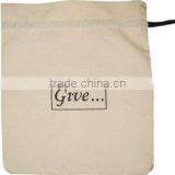 Stylish Custom Polyester Drawstring Pouch Bag thumbnail-3