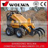 China Made GN380 Mini Skid Steer Loader, Multifunctional Crawler and Wheel Loader thumbnail-6
