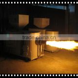2400kw output power biomass wood pellet burner stove for sale