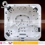 hot tub spa supplier bathtub for 5 persons acrylic hydro bubble bath