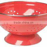 Factory Custom 3QT 5QT Metal Fruit Basket Vegetable Fruit Conlander With Handle thumbnail-2