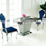 TH349 Home Furniture Luxury Modern Black Small Dining Room Tables thumbnail-2